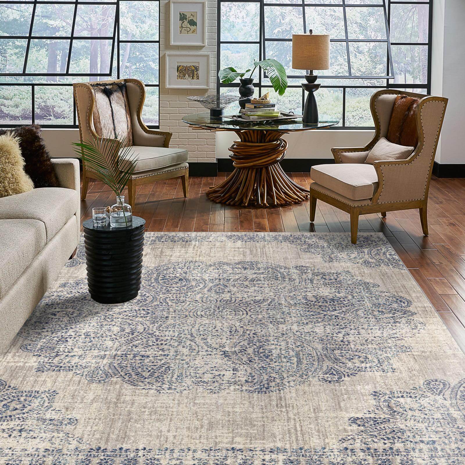 Living room rug | Hill's Interiors